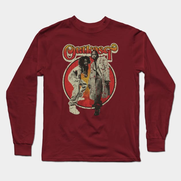 RETRO STYLE - OUTKAST  RAP 70S Long Sleeve T-Shirt by MZ212